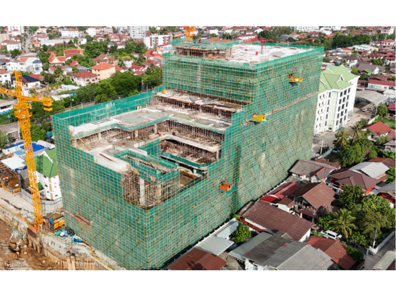 LAO CENTER&middot;老挝中心项目5月工程进度播报