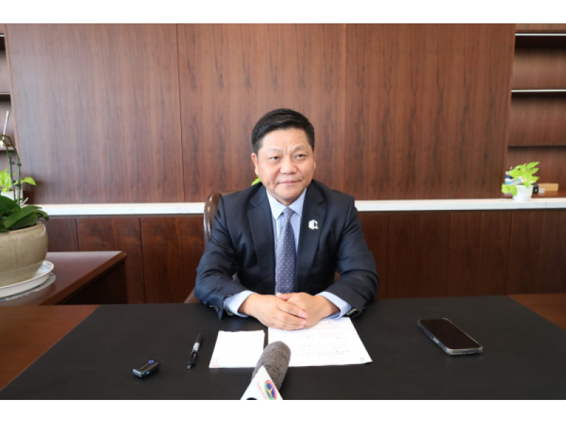 老挝最具雄心的房地产开发项目之一已取得重要里程碑，老挝中心项目12层附属建筑正式向公众开放